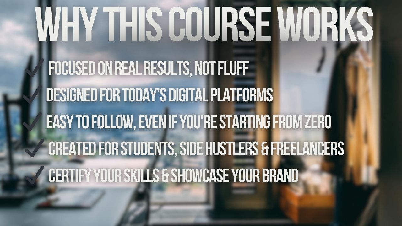 Build Your Personal Brand – Grow Your Influence, Stand Out Online & Attract Opportunities (Includes Certificate + Workbook)