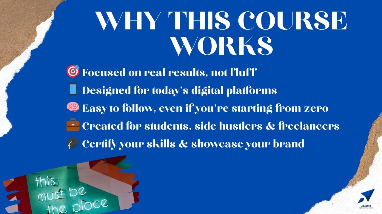 Build Your Personal Brand – Grow Your Influence, Stand Out Online & Attract Opportunities (Includes Certificate + Workbook)